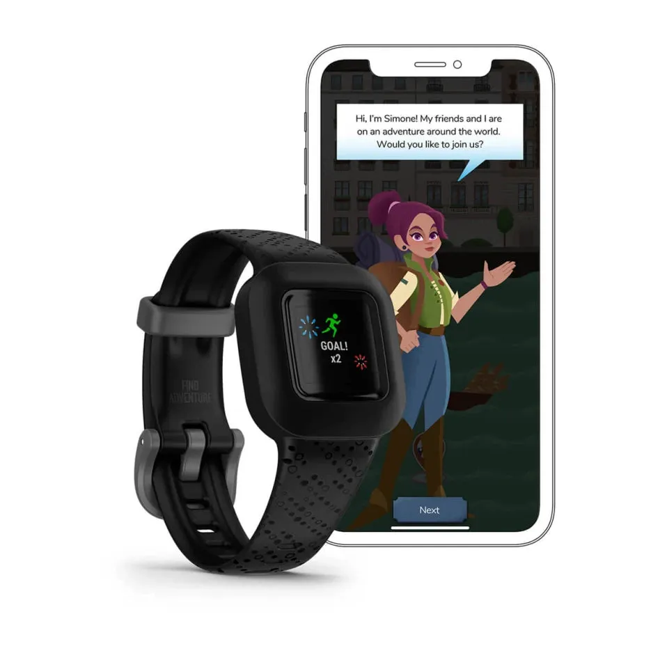 * Vivofit Junior 3, Black Cosmic