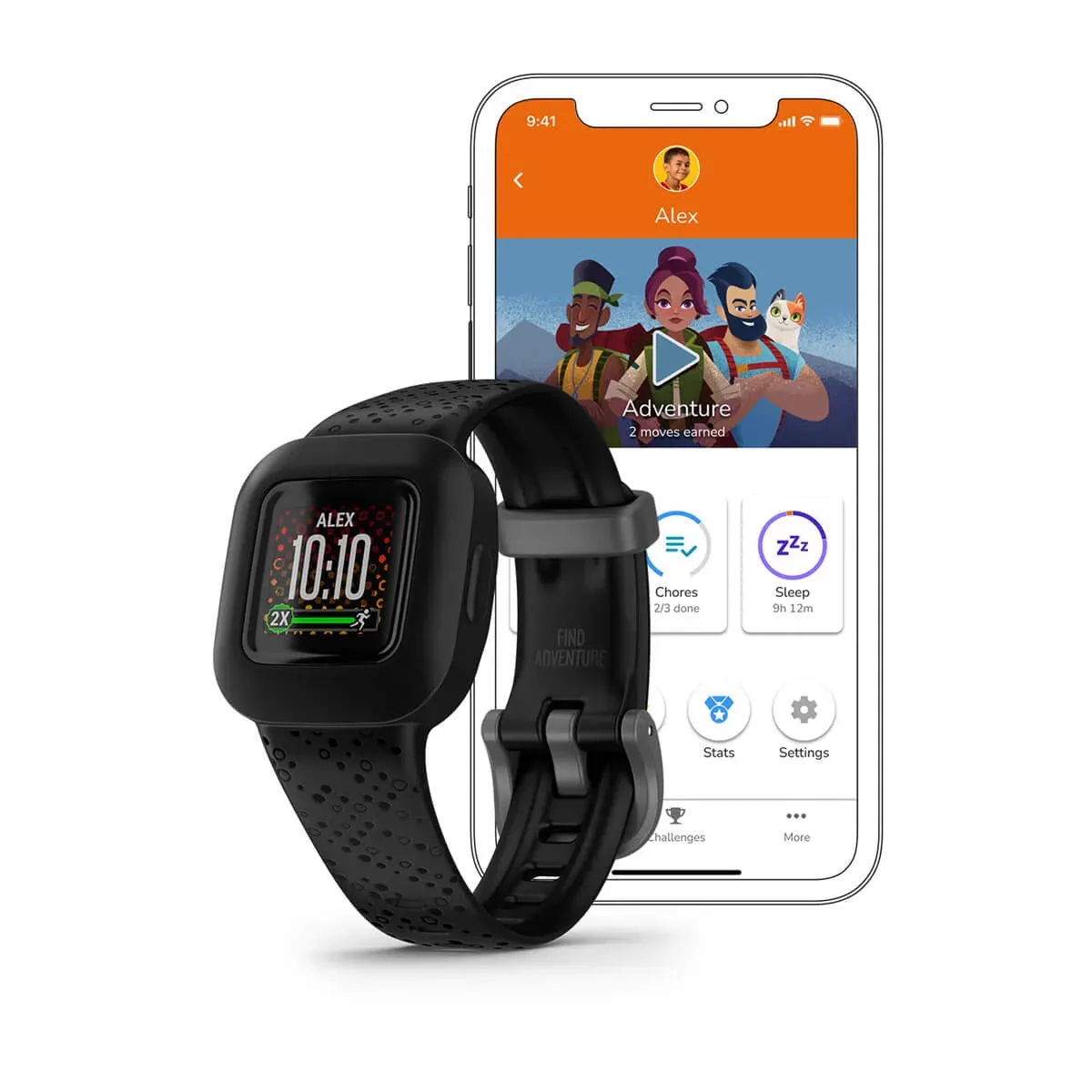 * Vivofit Junior 3, Black Cosmic