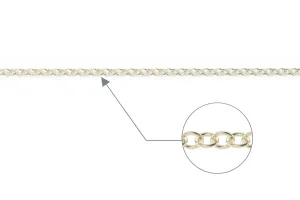 14K YELLOW GOLD STRINGER CHAIN