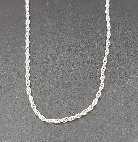 16" Sterling Silver Chain Loose Rope