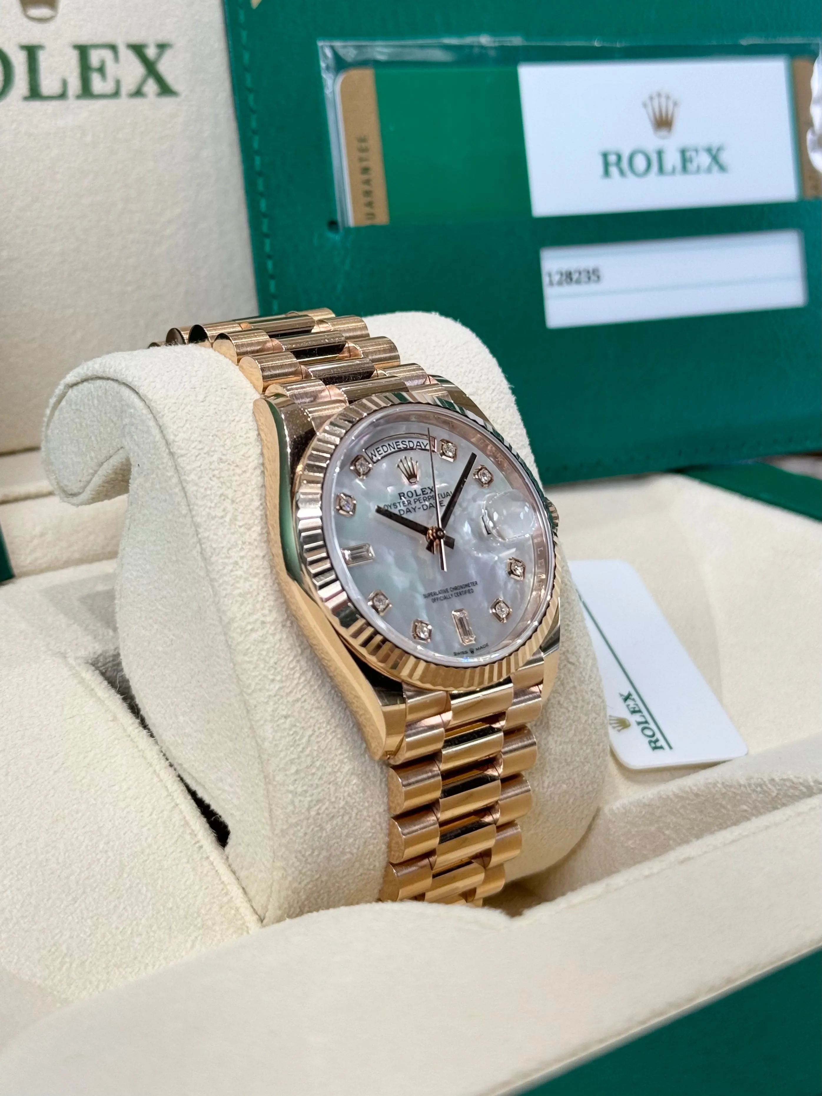 2019 Rolex Day-Date 36 128235