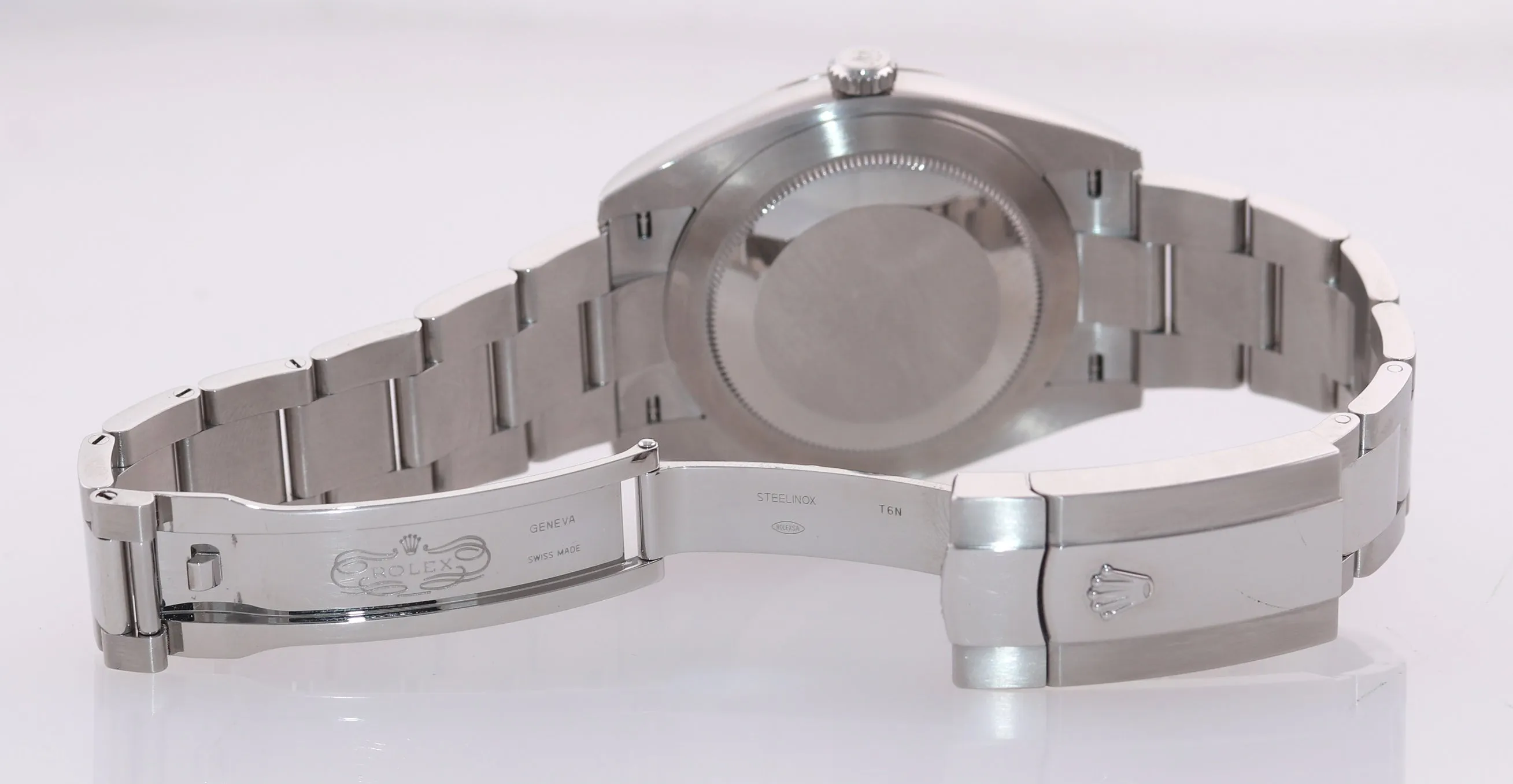 2020 NEW Rolex DateJust 41 126334 Black Dial Steel Fluted Oyster Band Watch Box