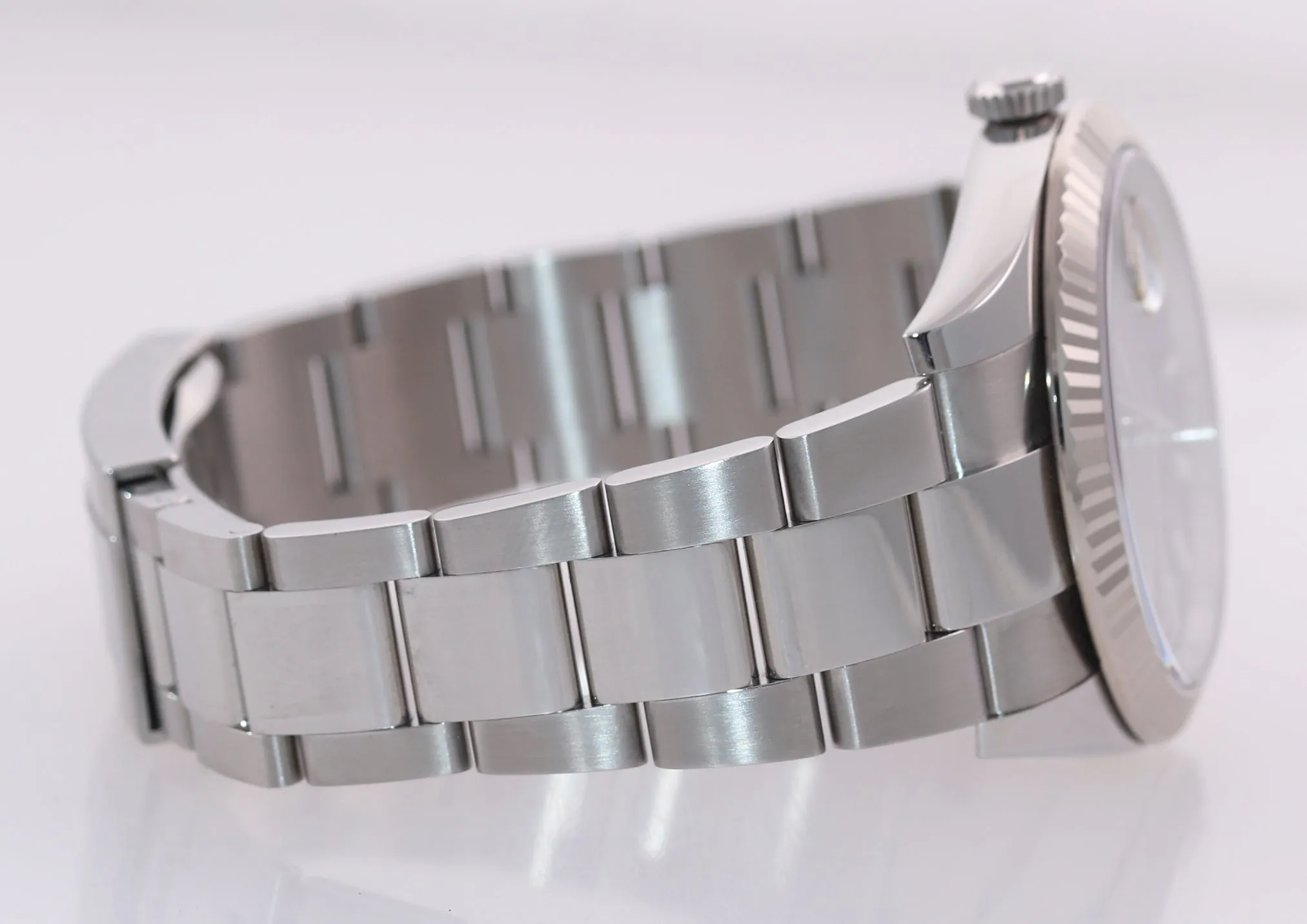 2020 NEW Rolex DateJust 41 126334 Black Dial Steel Fluted Oyster Band Watch Box