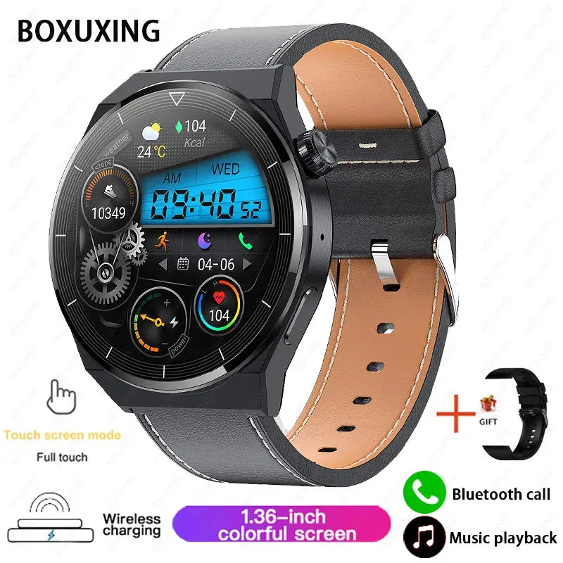 2023 Watch GT3 Pro Men's Smart Watches HD Large Screen Display Voice Calling Health Sports Fitness Tracker Waterproof Smartwatch