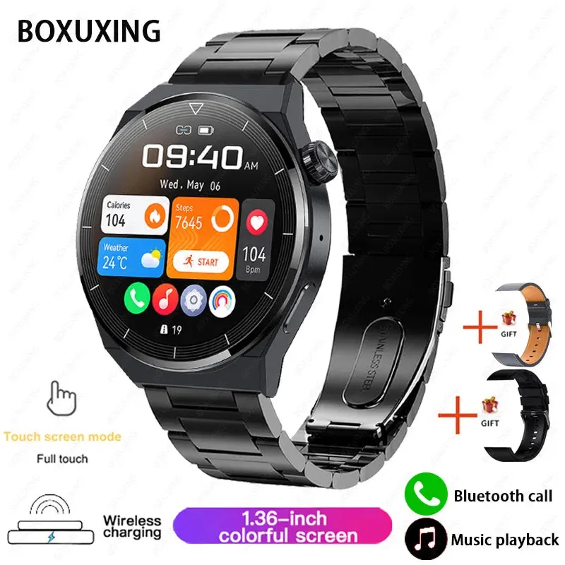 2023 Watch GT3 Pro Men's Smart Watches HD Large Screen Display Voice Calling Health Sports Fitness Tracker Waterproof Smartwatch