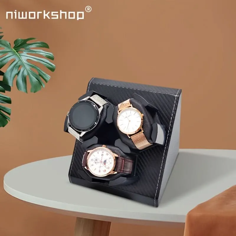 3-Slot Automatic USB Powered Watch Winder