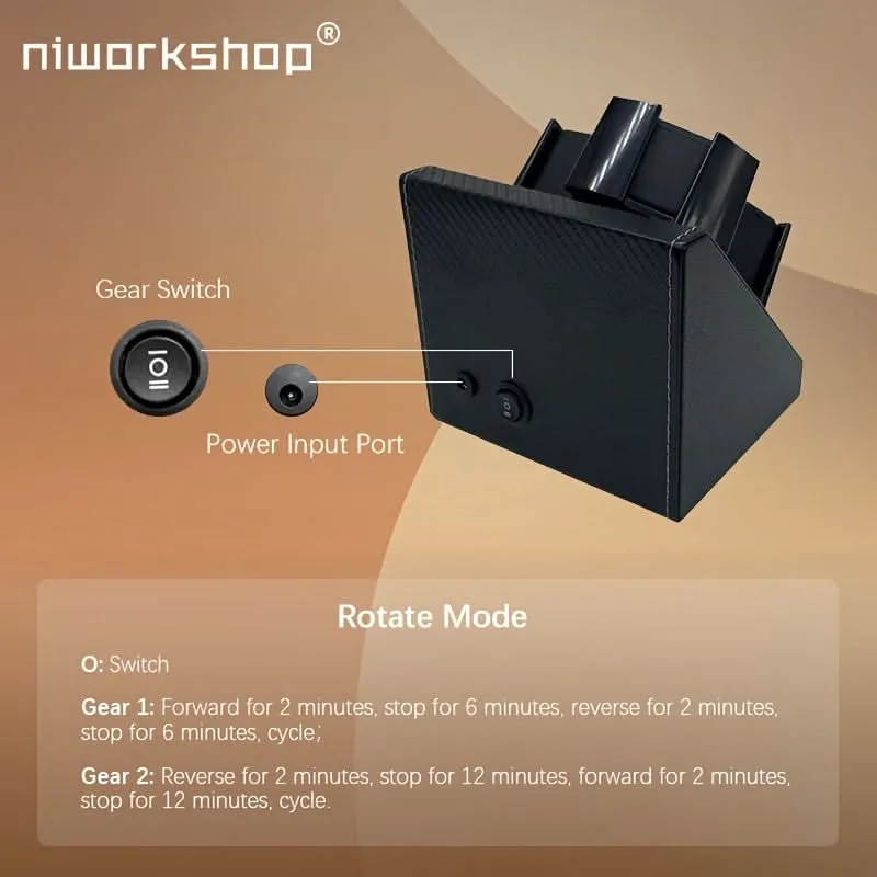 3-Slot Automatic USB Powered Watch Winder