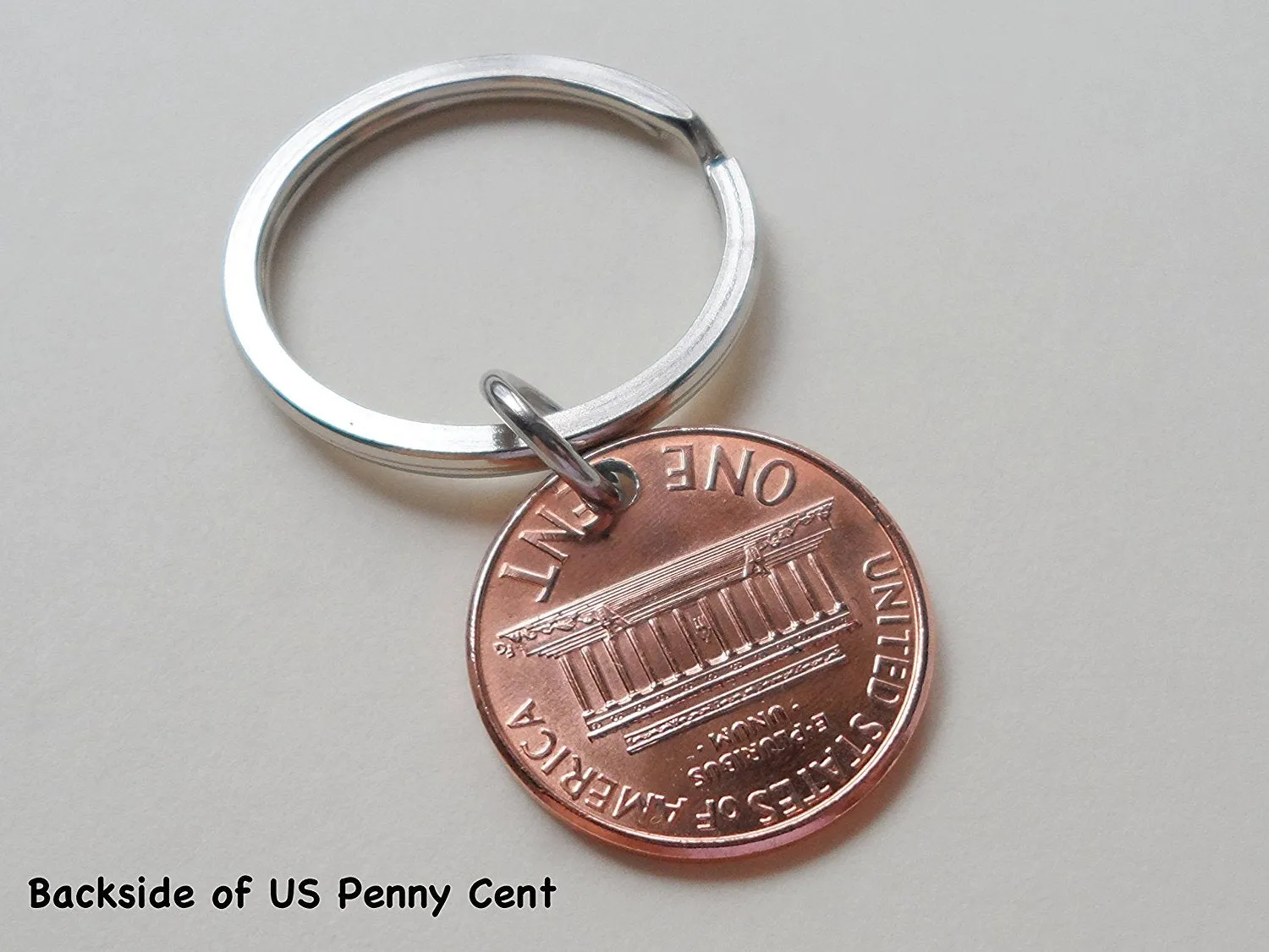 Anniversary Gift •Penny Keychain 1983 Penny Keychains With I Love You Charm by Jewelry Everyday