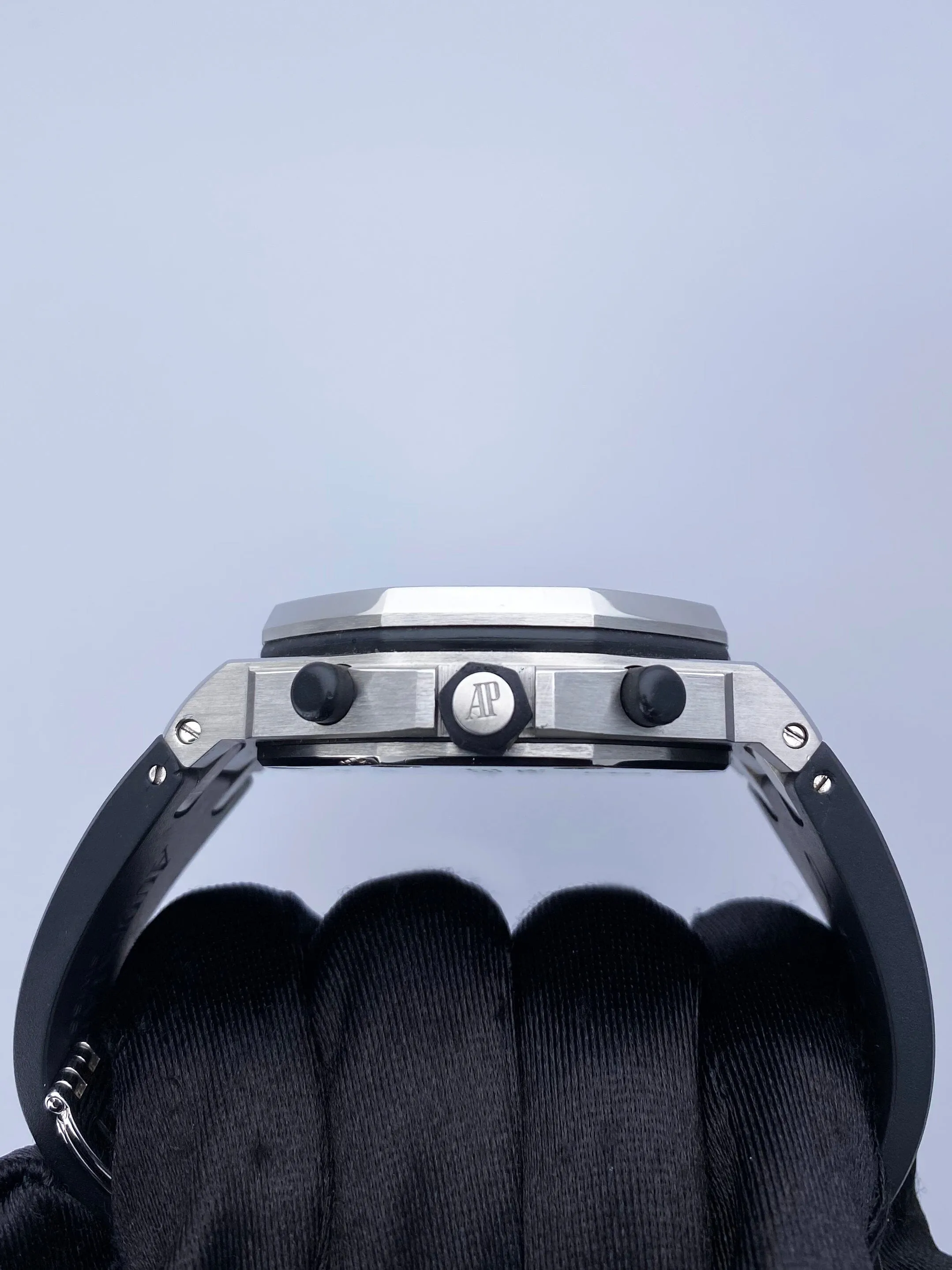 Audemars Piguet Royal Oak Offshore 26170ST Black Dial Mens Watch With Papers