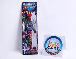 Avengers Themed Wrist Watch For Kids (4354)