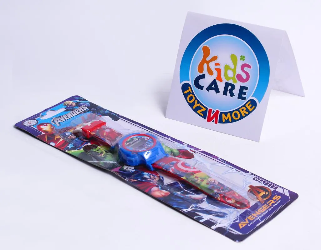 Avengers Themed Wrist Watch For Kids (4354)