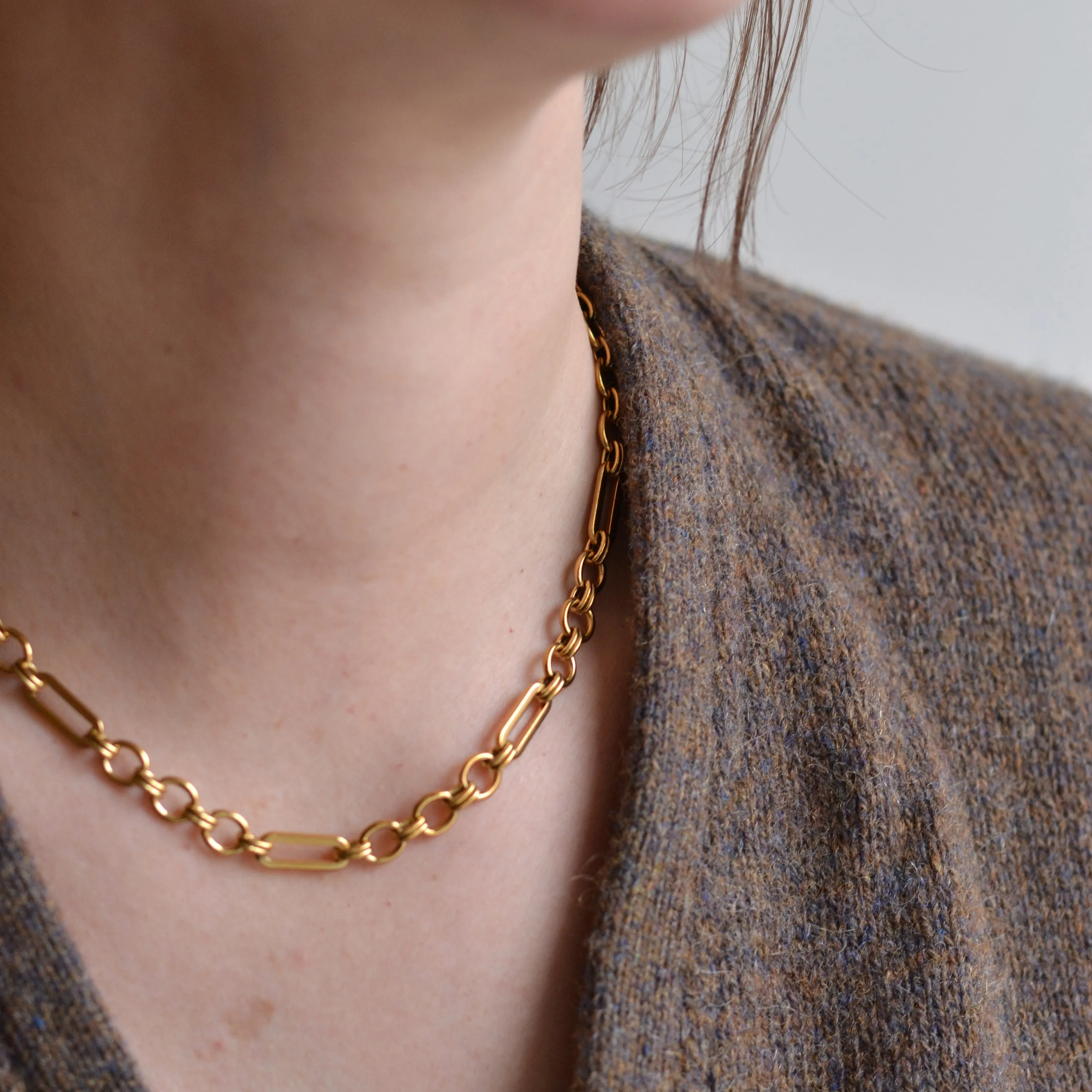 Bazou | Stainless Steel Choker Chain