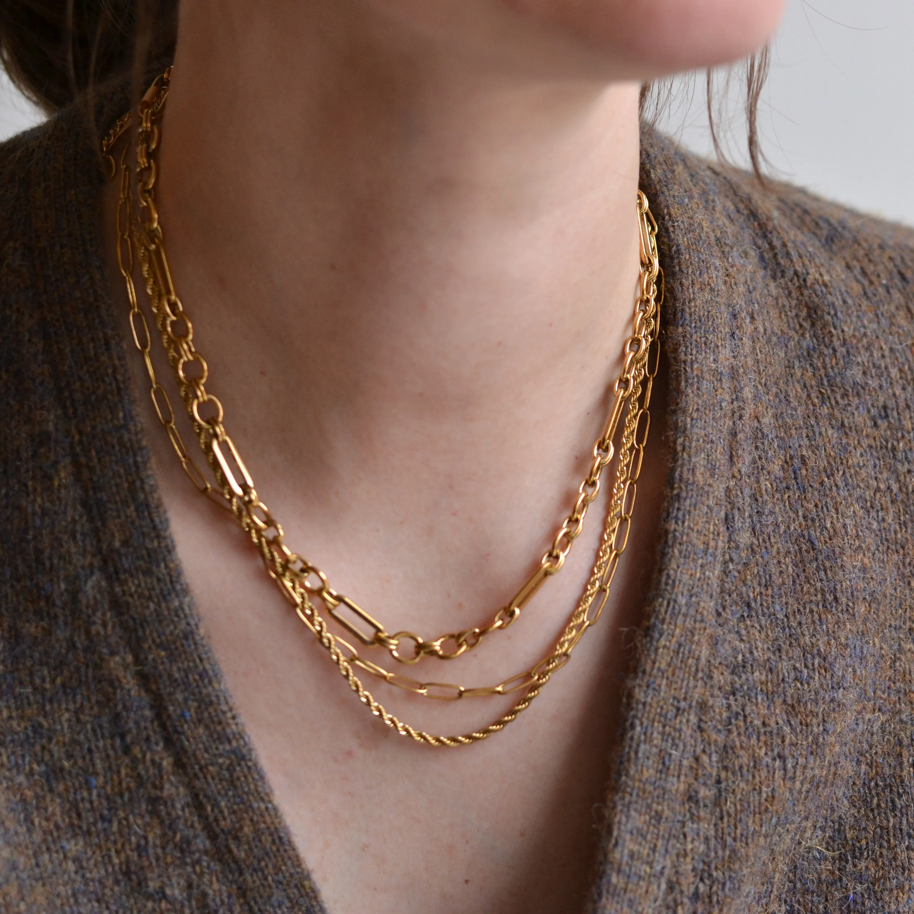 Bazou | Stainless Steel Choker Chain