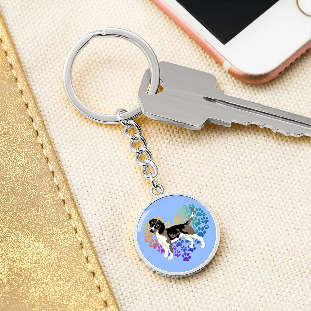 Beagle Keychain