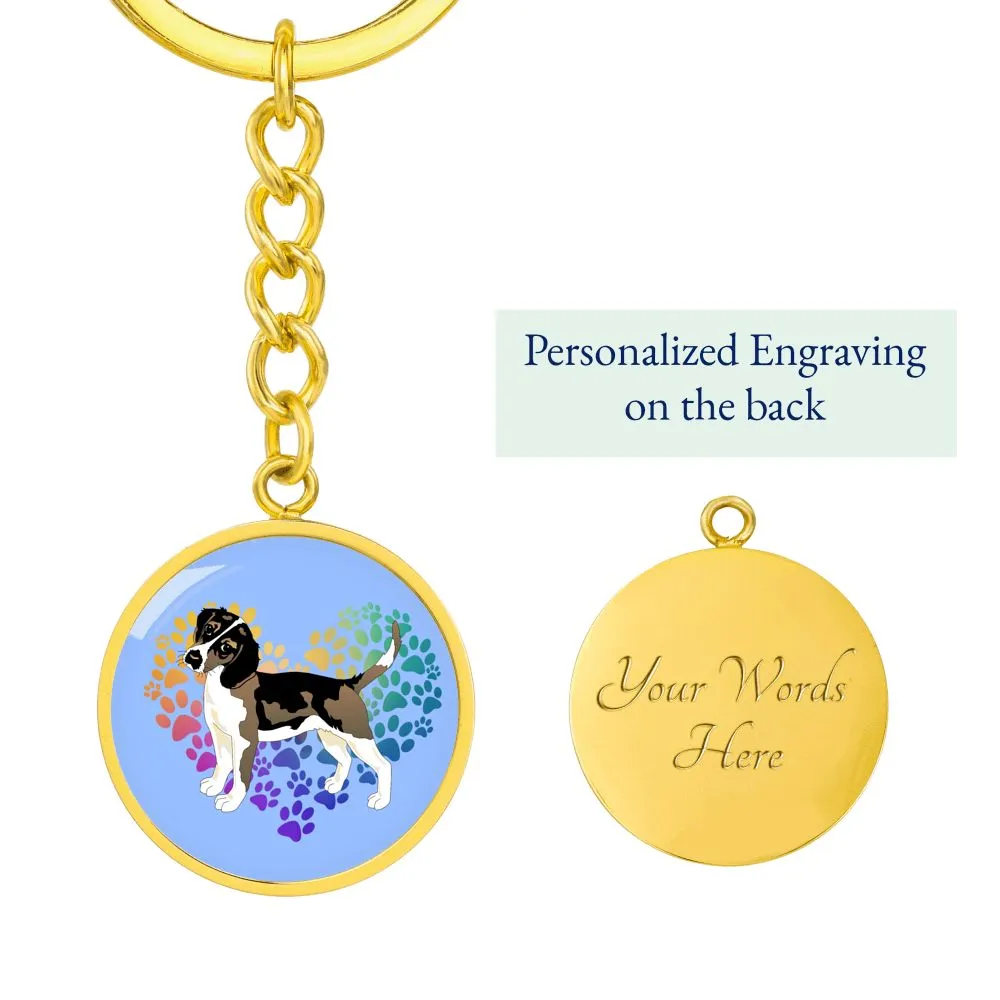 Beagle Keychain