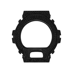 Black CZ Stainless Steel Bezel Case For Casio G Shock DW6900
