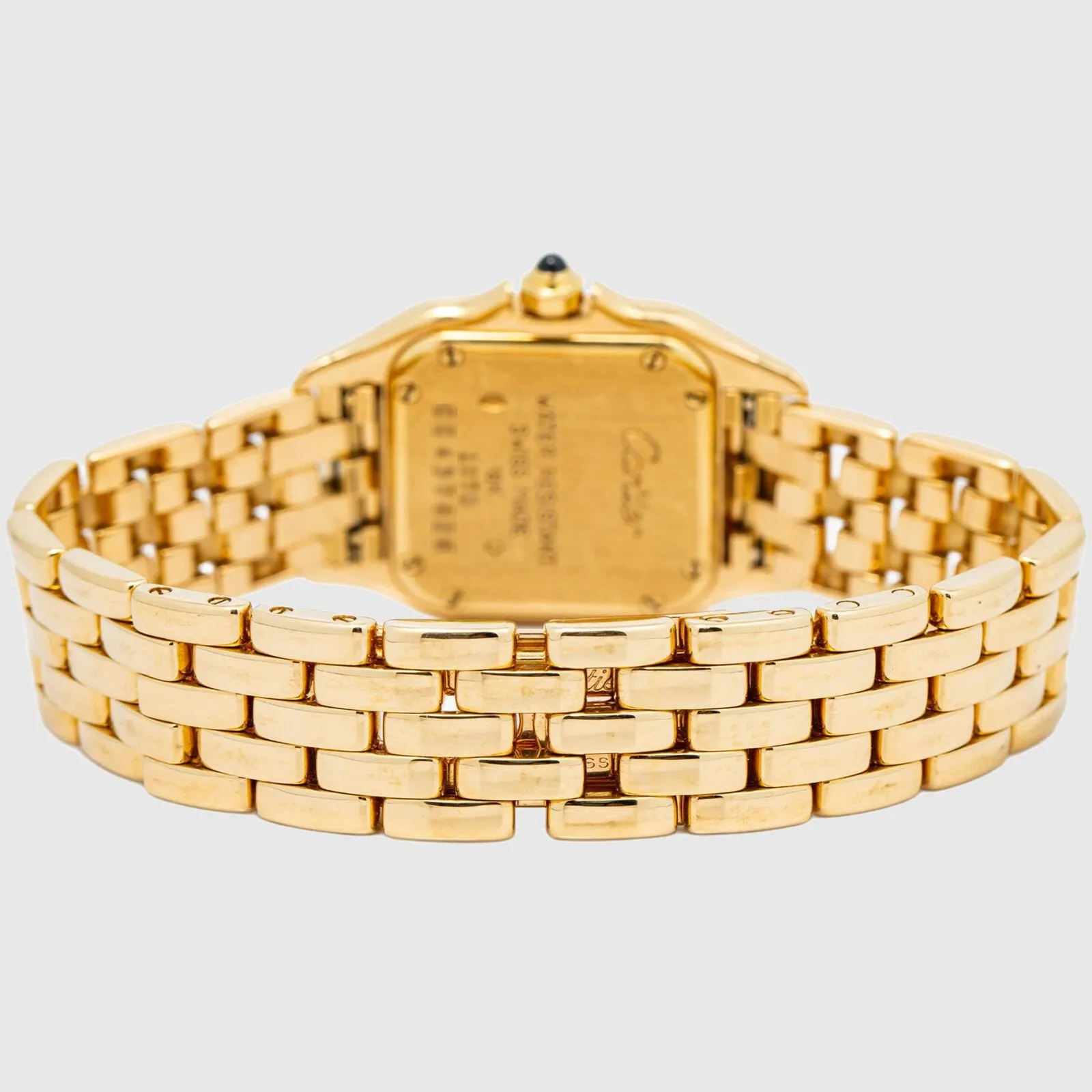 Cartier Panthere Diamond Watch - 18k Yellow Gold - Small Women's Model - 1.55ct