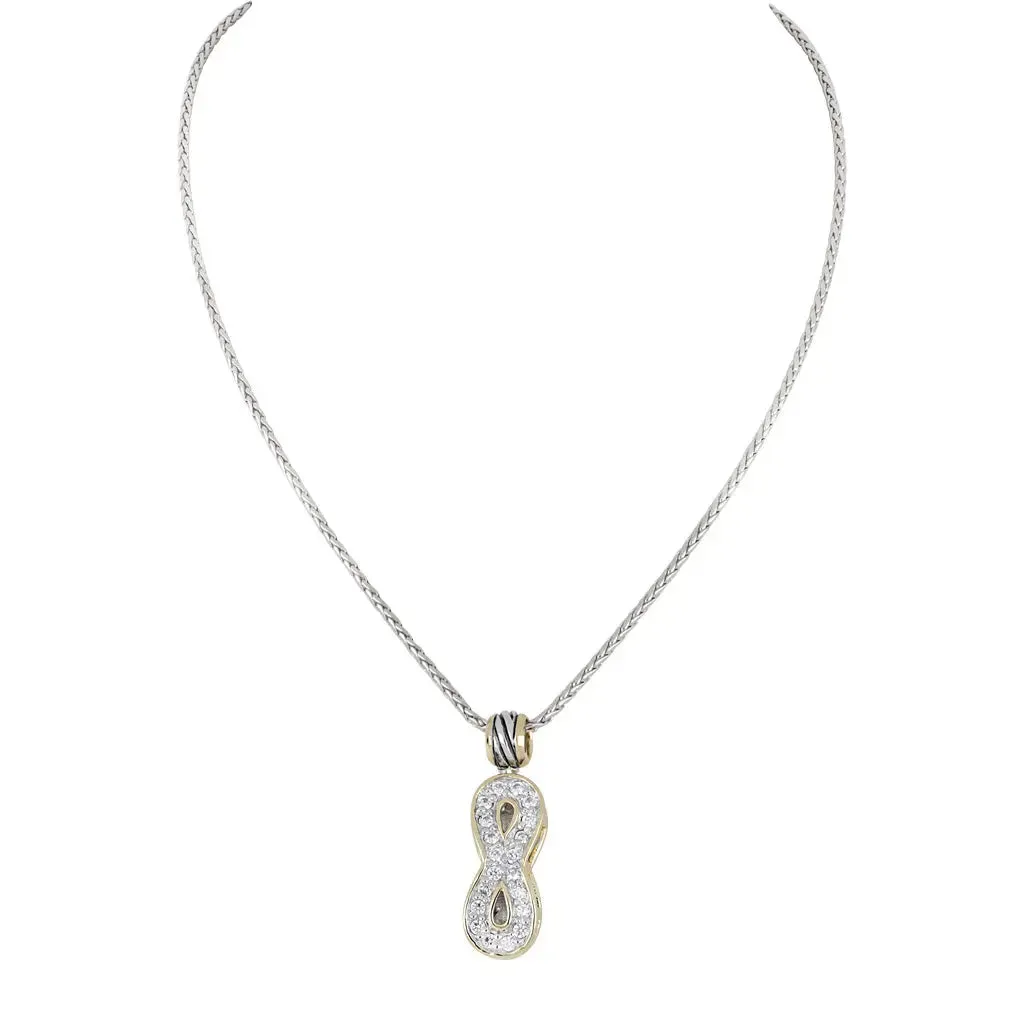 Celebration Petite Pavé - Infinity Necklace