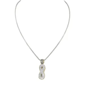Celebration Petite Pavé - Infinity Necklace