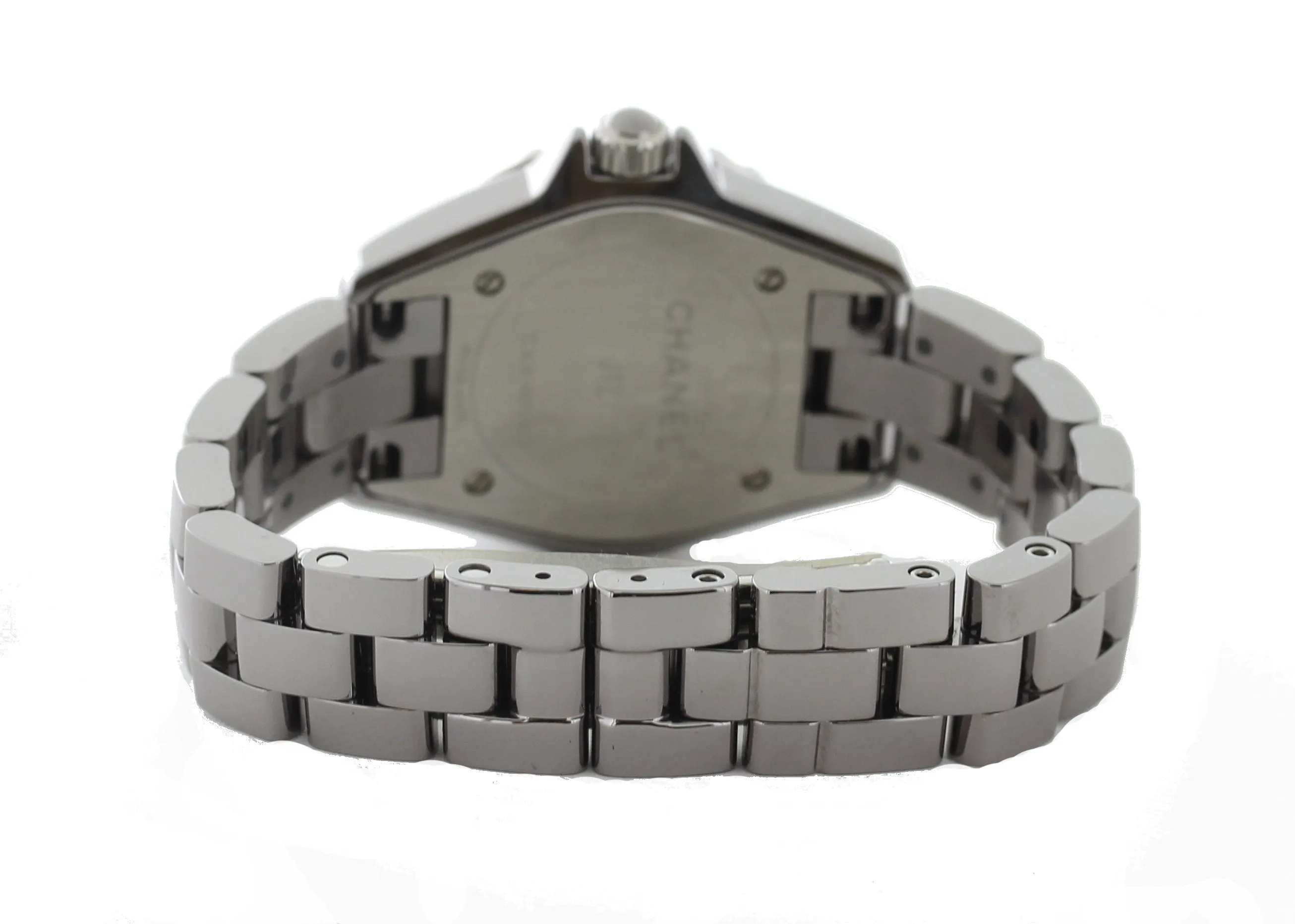 Chanel J12 Chromatic H3402 Diamond Bezel Ladies Watch Box Papers