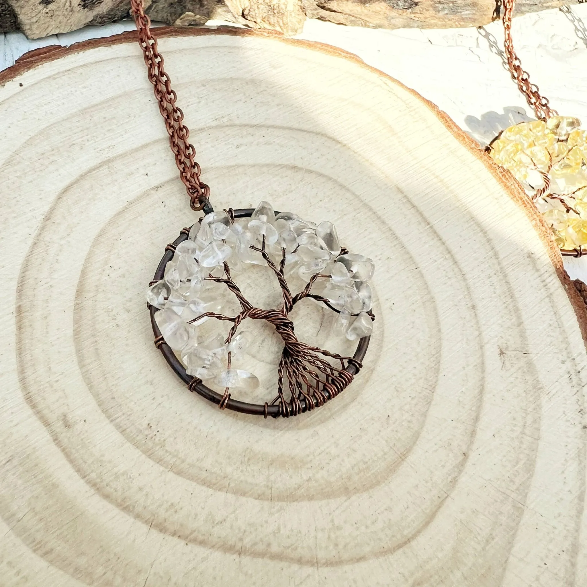 Copper Tree of Life Necklace