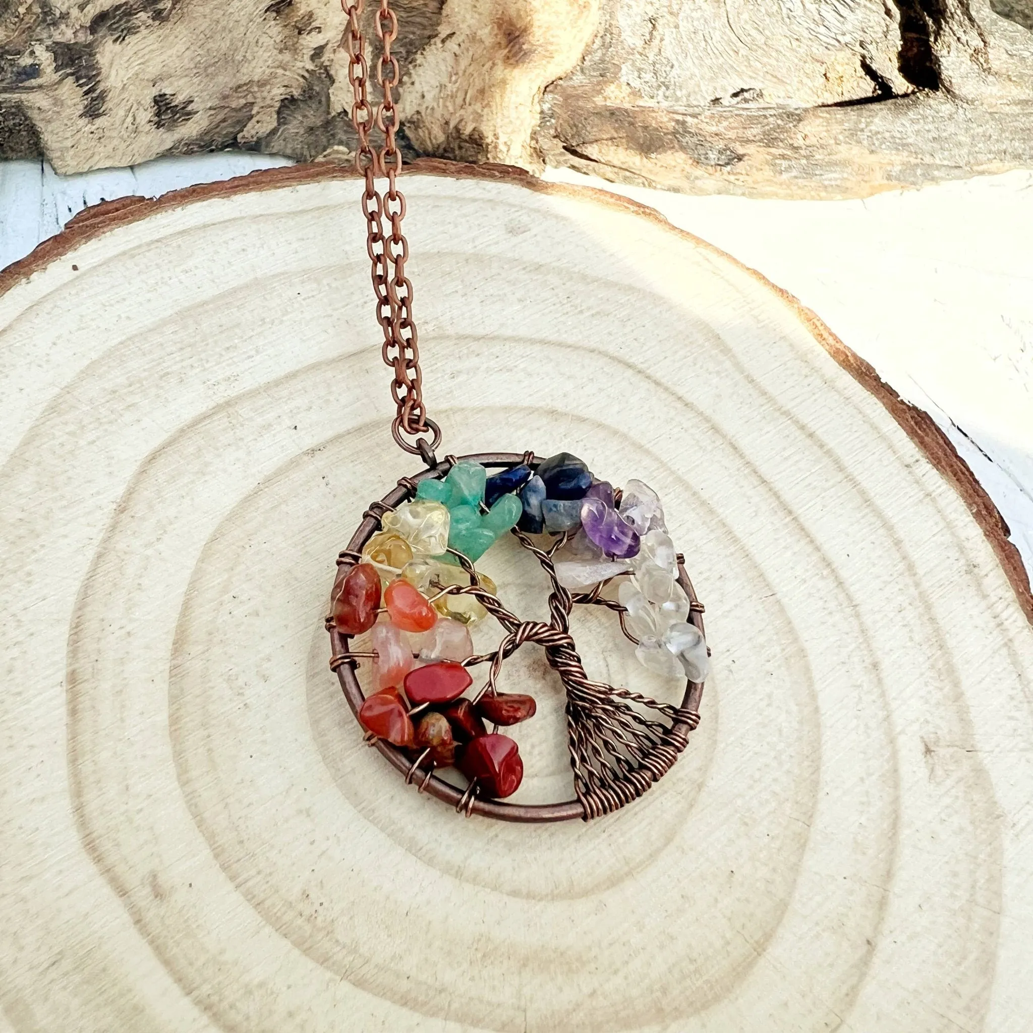 Copper Tree of Life Necklace