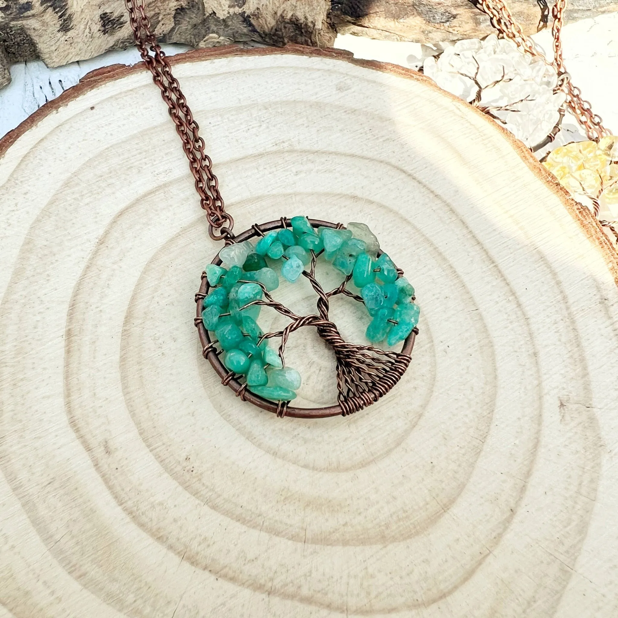 Copper Tree of Life Necklace