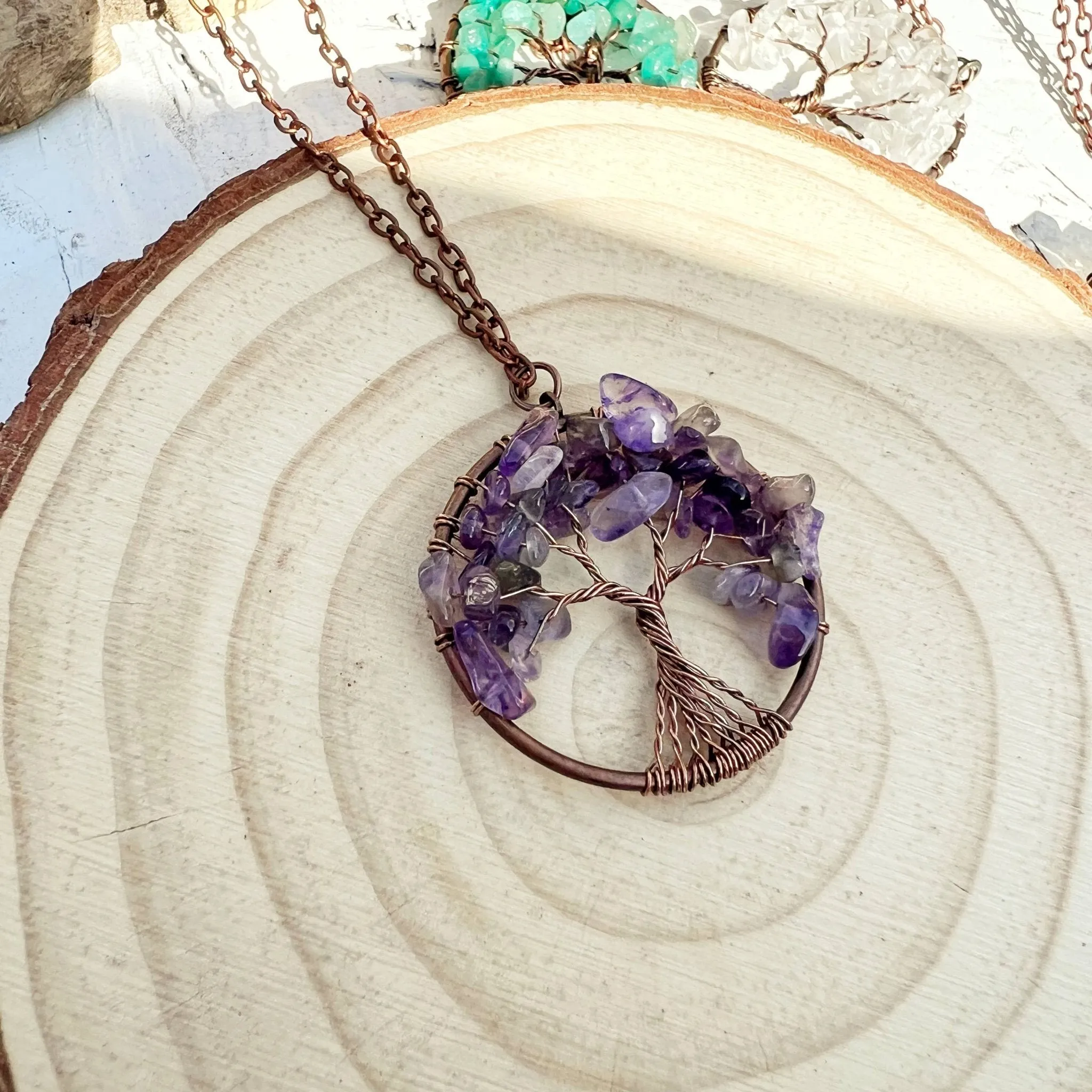 Copper Tree of Life Necklace