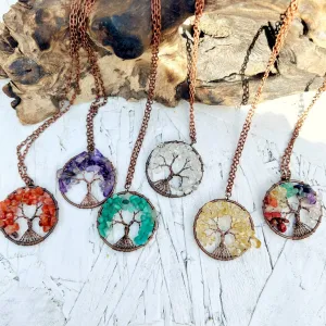 Copper Tree of Life Necklace