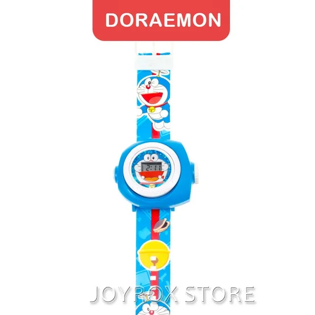 Creative Cartoon Reflection Iron Kitty Children Watches Boys Silicone Strap Digital Wristwatch 2019 Hot Girls Kids Gifts Clock