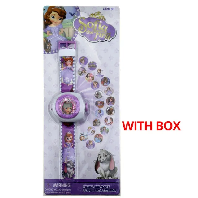 Creative Cartoon Reflection Iron Kitty Children Watches Boys Silicone Strap Digital Wristwatch 2019 Hot Girls Kids Gifts Clock