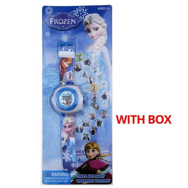 Creative Cartoon Reflection Iron Kitty Children Watches Boys Silicone Strap Digital Wristwatch 2019 Hot Girls Kids Gifts Clock