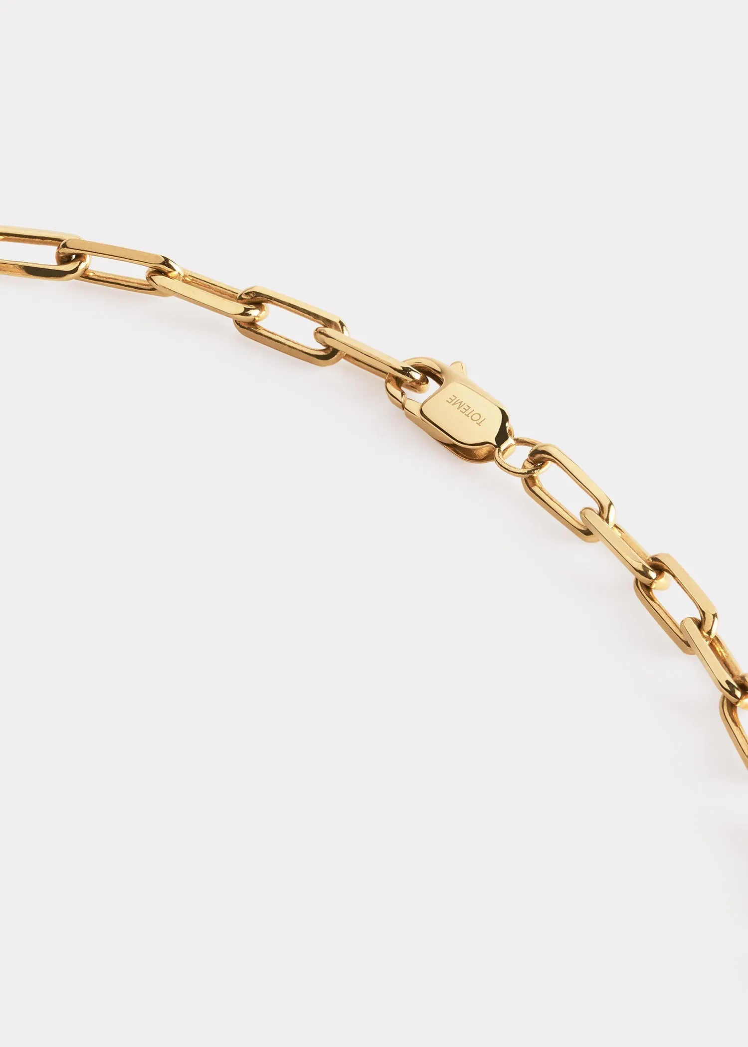 Crew-neck chain 18kt gold