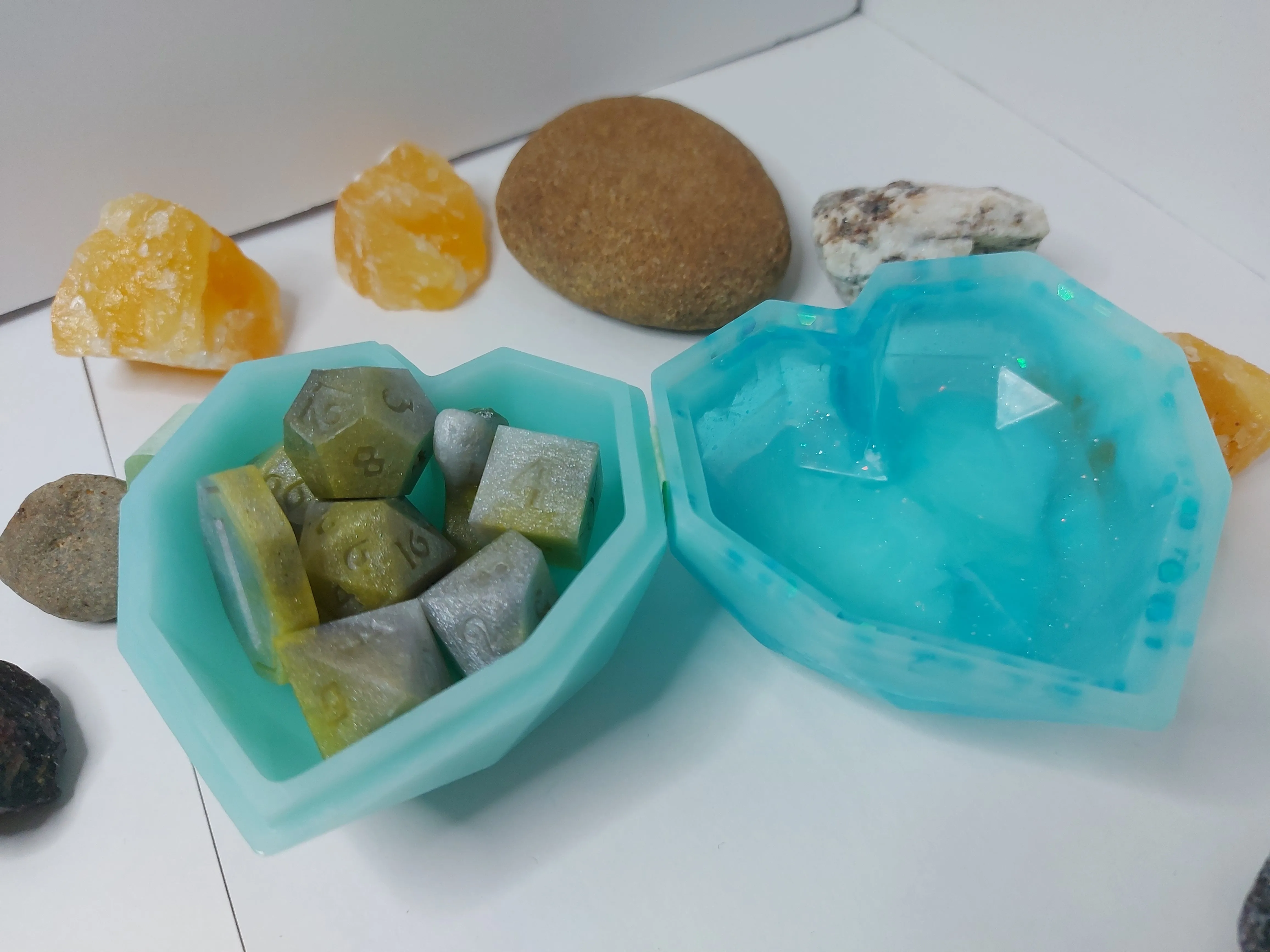 Crystal Heart Box