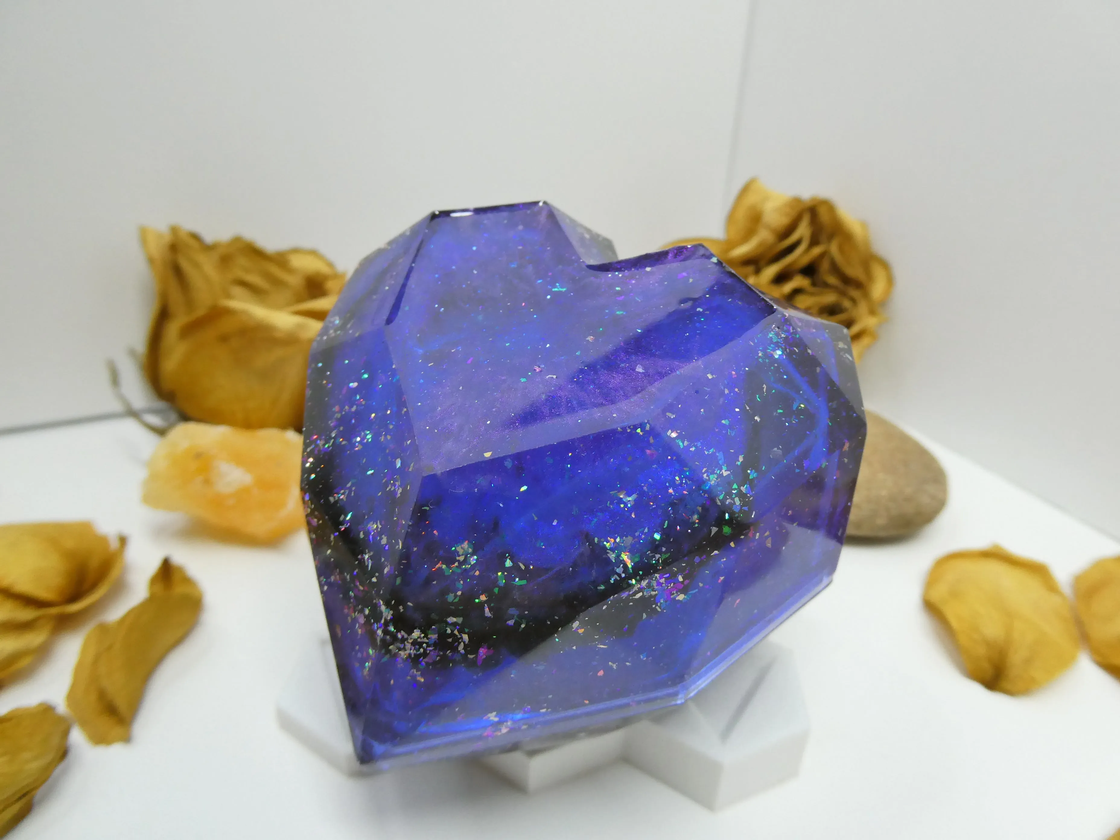 Crystal Heart Box