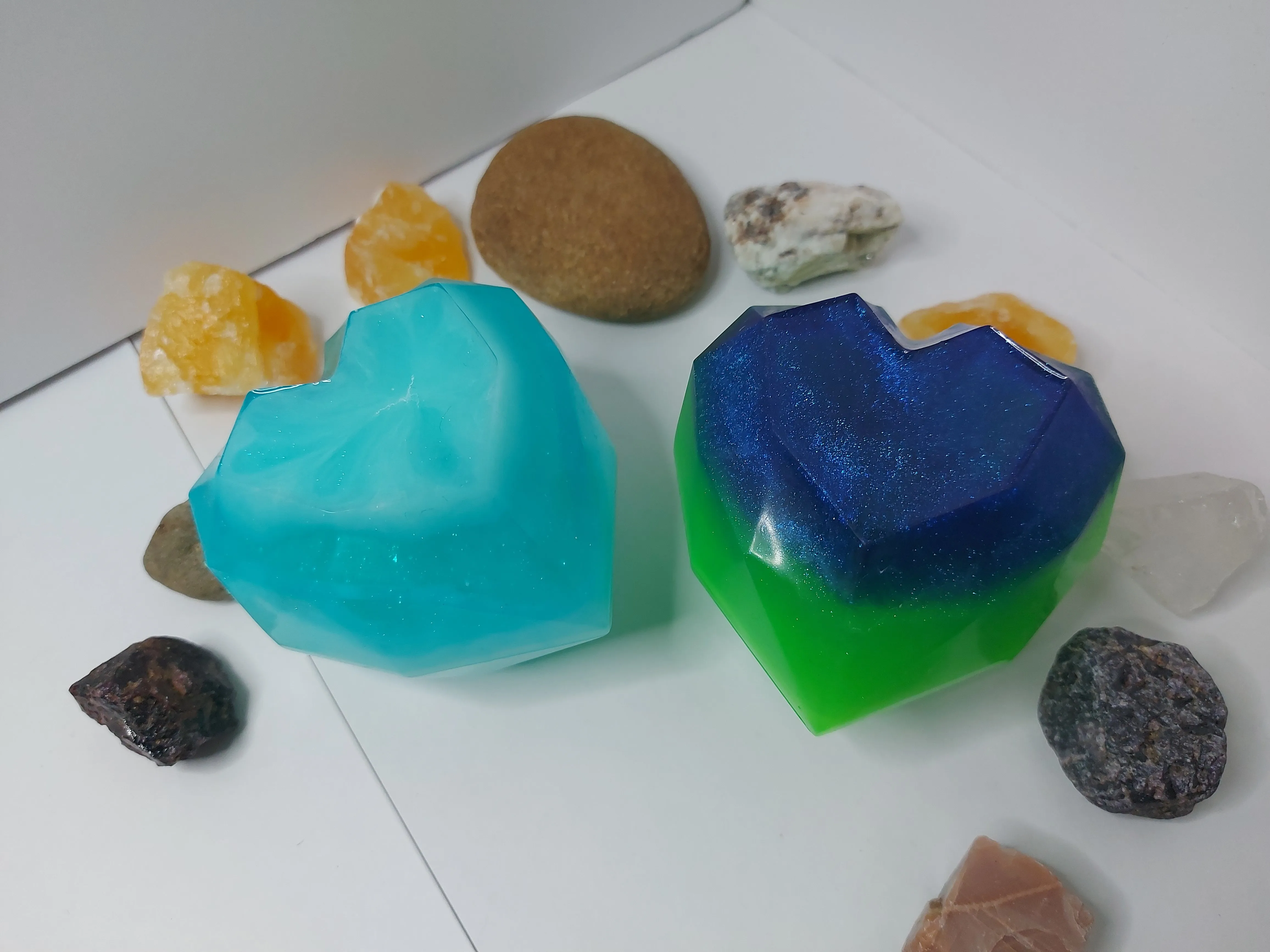 Crystal Heart Box