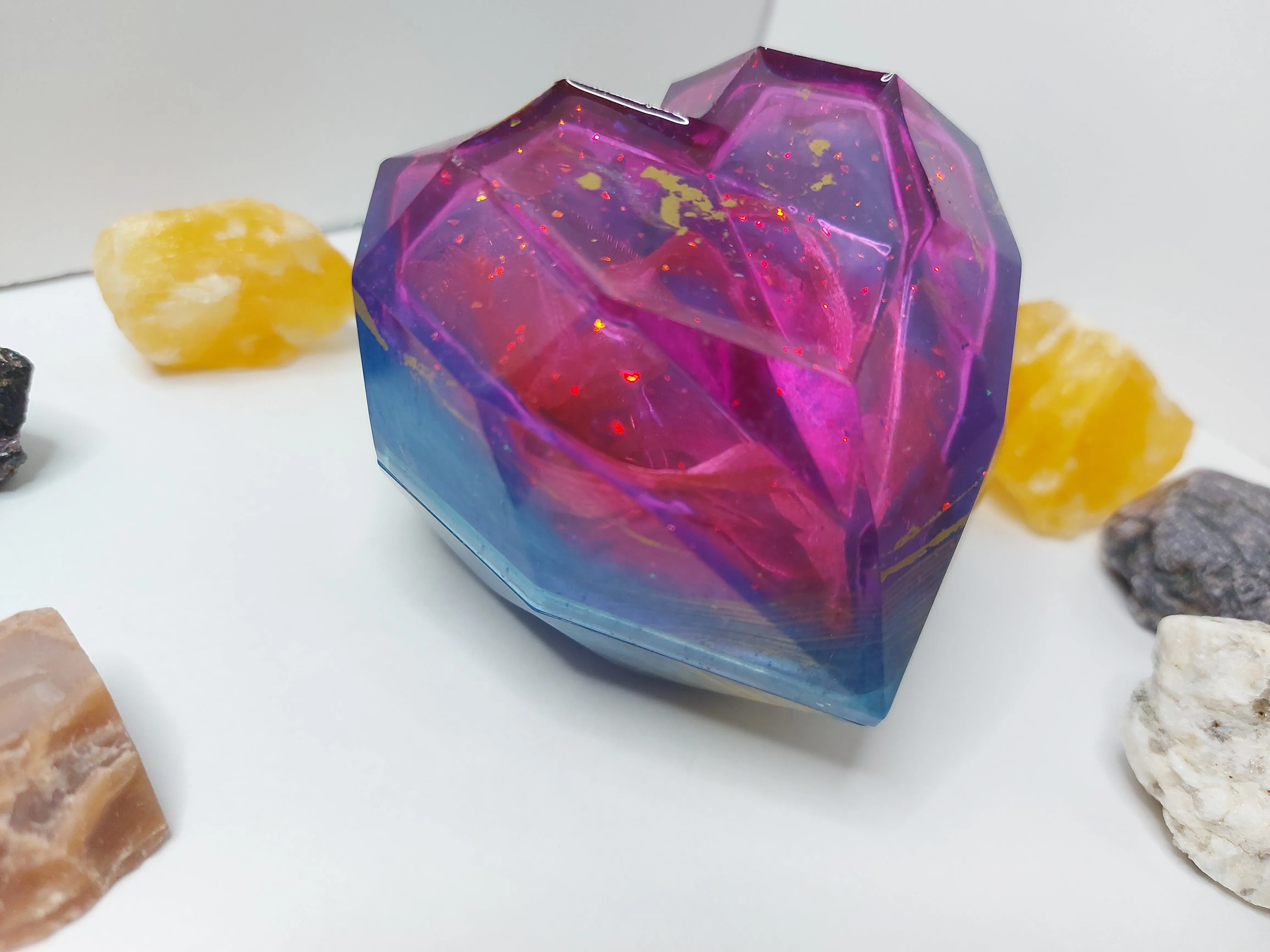 Crystal Heart Box