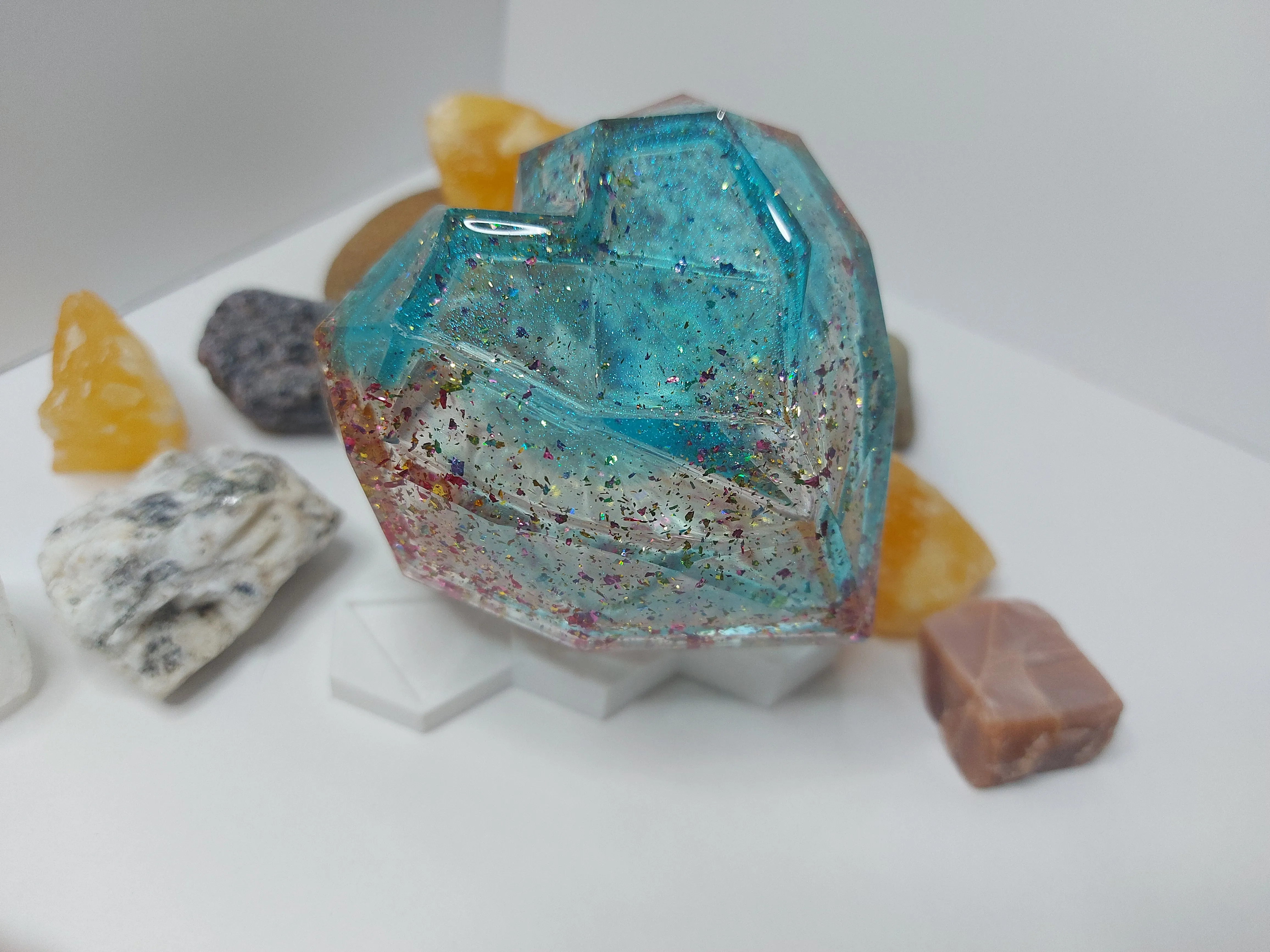 Crystal Heart Box
