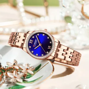 Curren 9086 - Rose Gold Blue