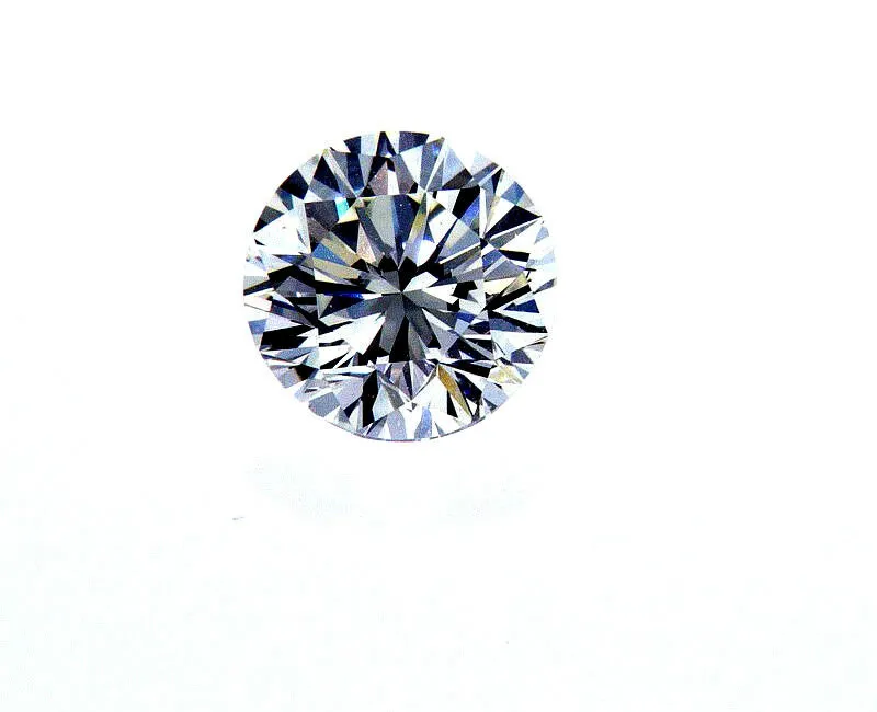 Diamond Natural Round Cut Loose 0.44 CT D Color VVS2 Clarity GIA Certified