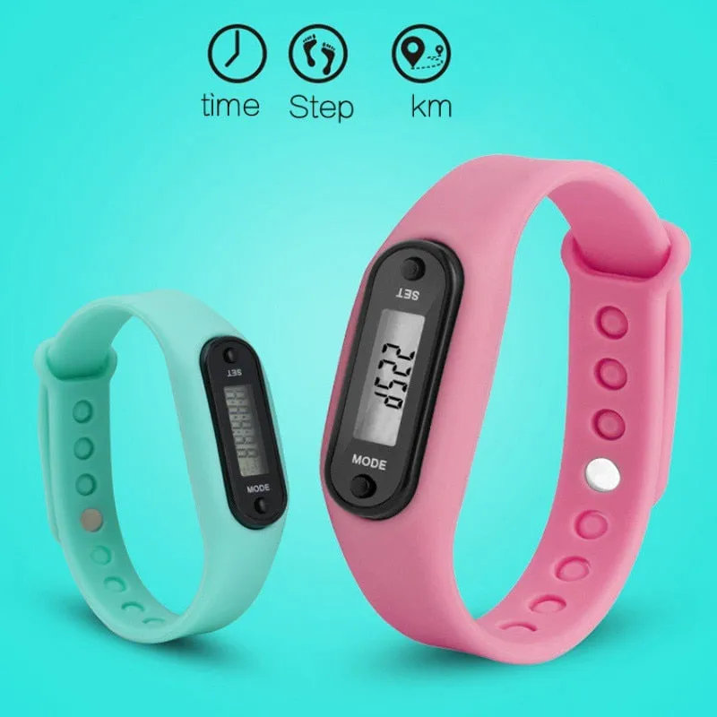 Digital LCD Band with Pedometer (for Kids and Adults) **BUY 1 GET 1 FREE**