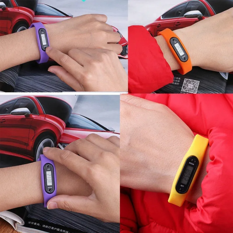 Digital LCD Band with Pedometer (for Kids and Adults) **BUY 1 GET 1 FREE**