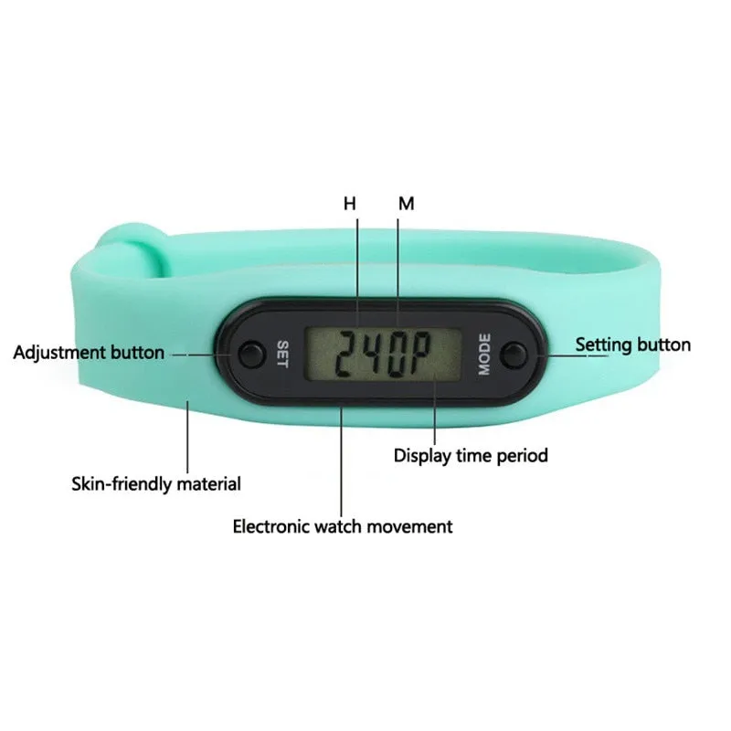 Digital LCD Band with Pedometer (for Kids and Adults) **BUY 1 GET 1 FREE**