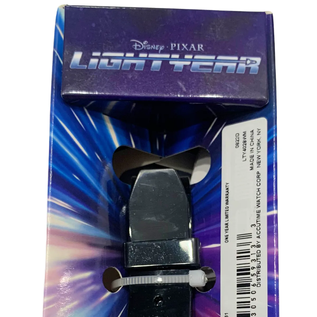 Disney Pixar BUZZ LIGHTYEAR Flashing LCD Watch Rectangle Face Unisex Kids Boxed