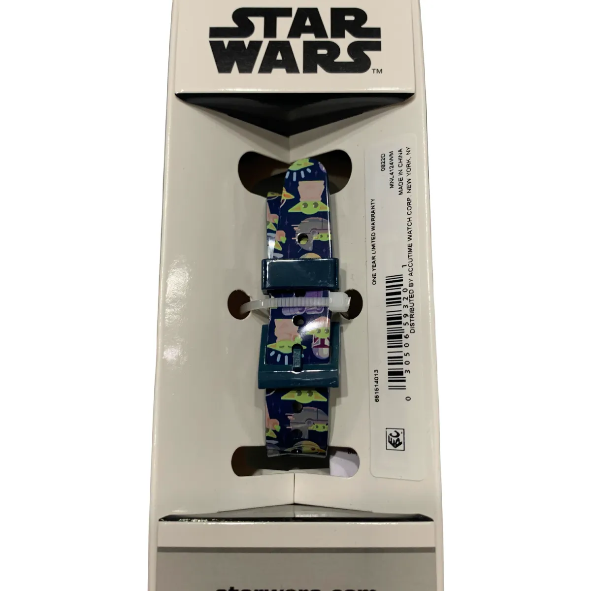 Disney Star Wars MANDALORIAN Flashing LCD Watch Round Face Unisex Kids Boxed NEW