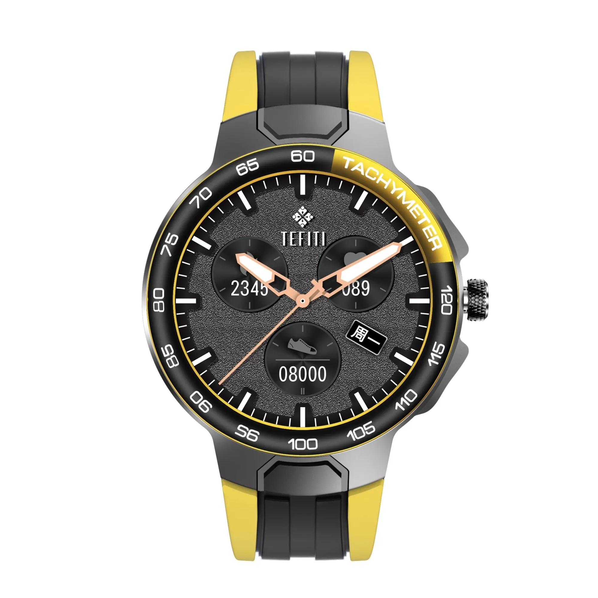 E15 Smart Watch Men Heart rate and blood pressure detection IP68 Water proof /Weather