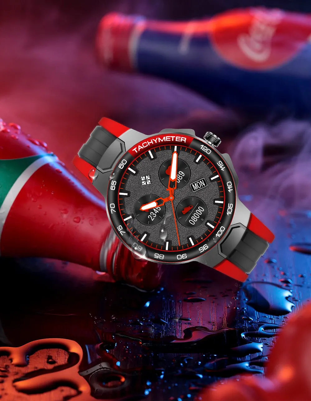E15 Smart Watch Men Heart rate and blood pressure detection IP68 Water proof /Weather