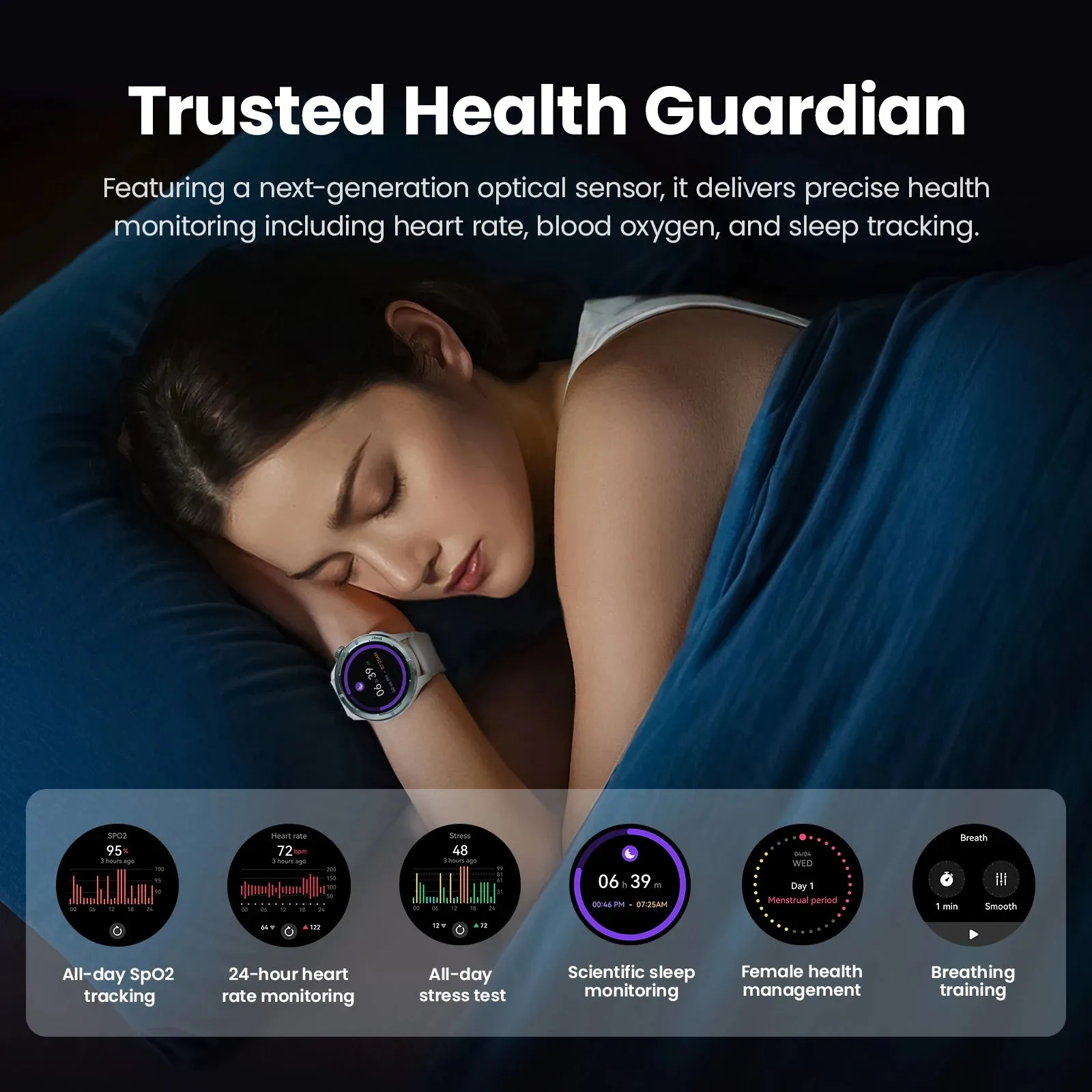 ELEGANCE ActiveLife Smartwatch 1.53'' HD Display Bluetooth Call 24H Health Monitoring Men & Women Sport Smart Watches