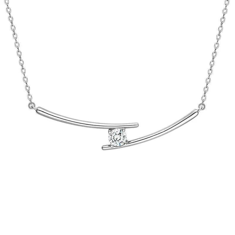 Elegant Chopsticks Clavicle Chain Necklace
