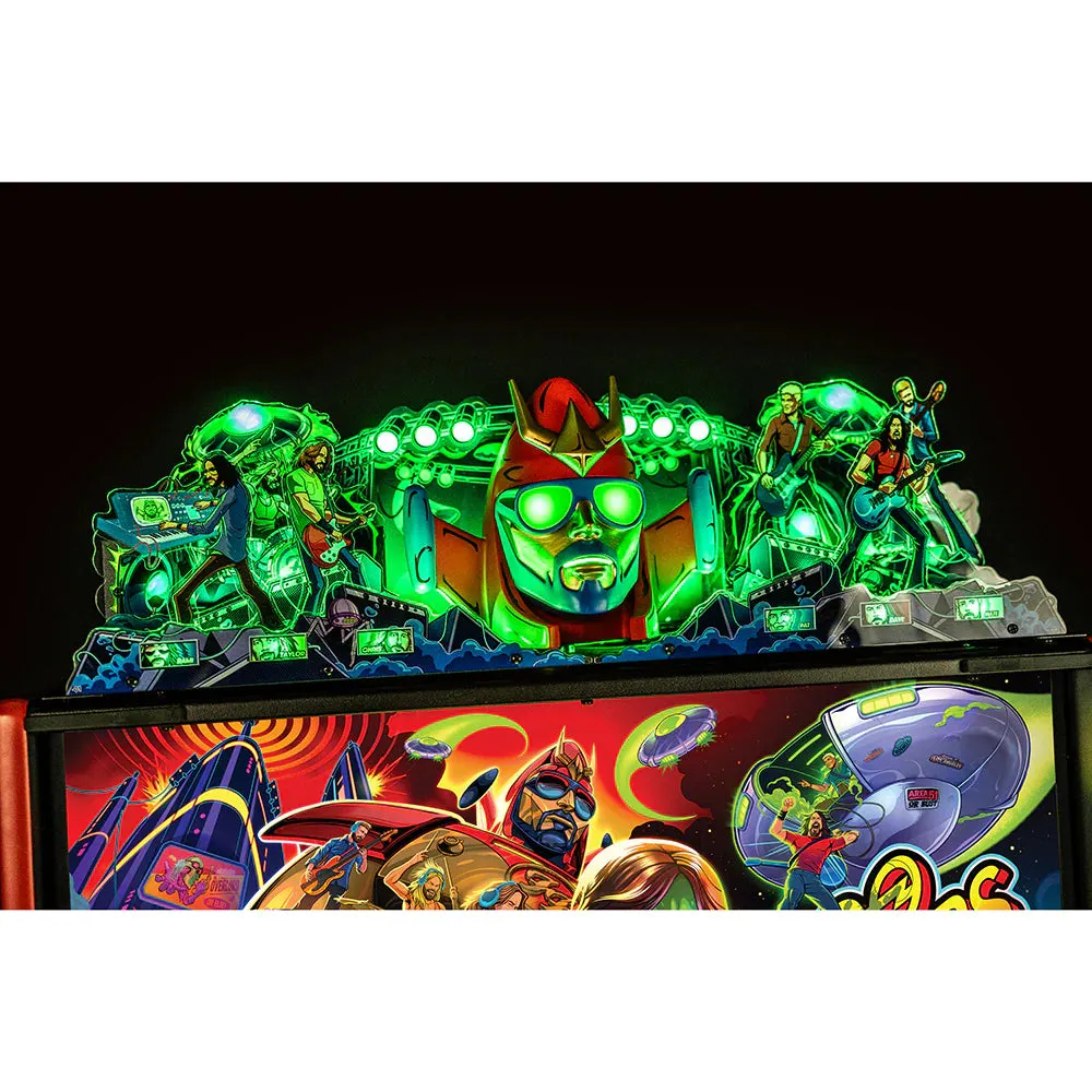 FOO FIGHTERS FOOBOT PINBALL TOPPER